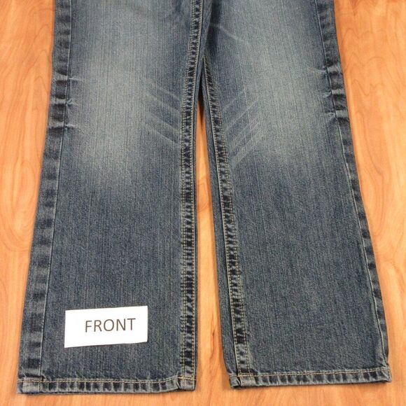 ARIAT M5 Gambler Stackable Straight Fit Straight Leg Denim Jeans Mens Sz 32x30 - Picture 5 of 16